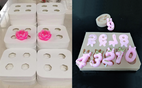 蠟燭模具用什么硅膠制作？