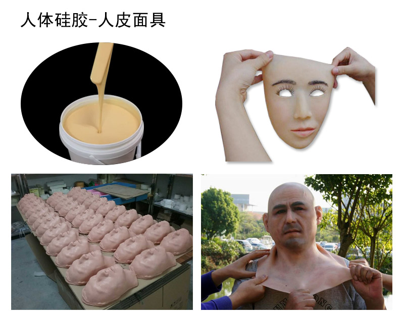 人體硅膠可以制作仿真面具嗎？